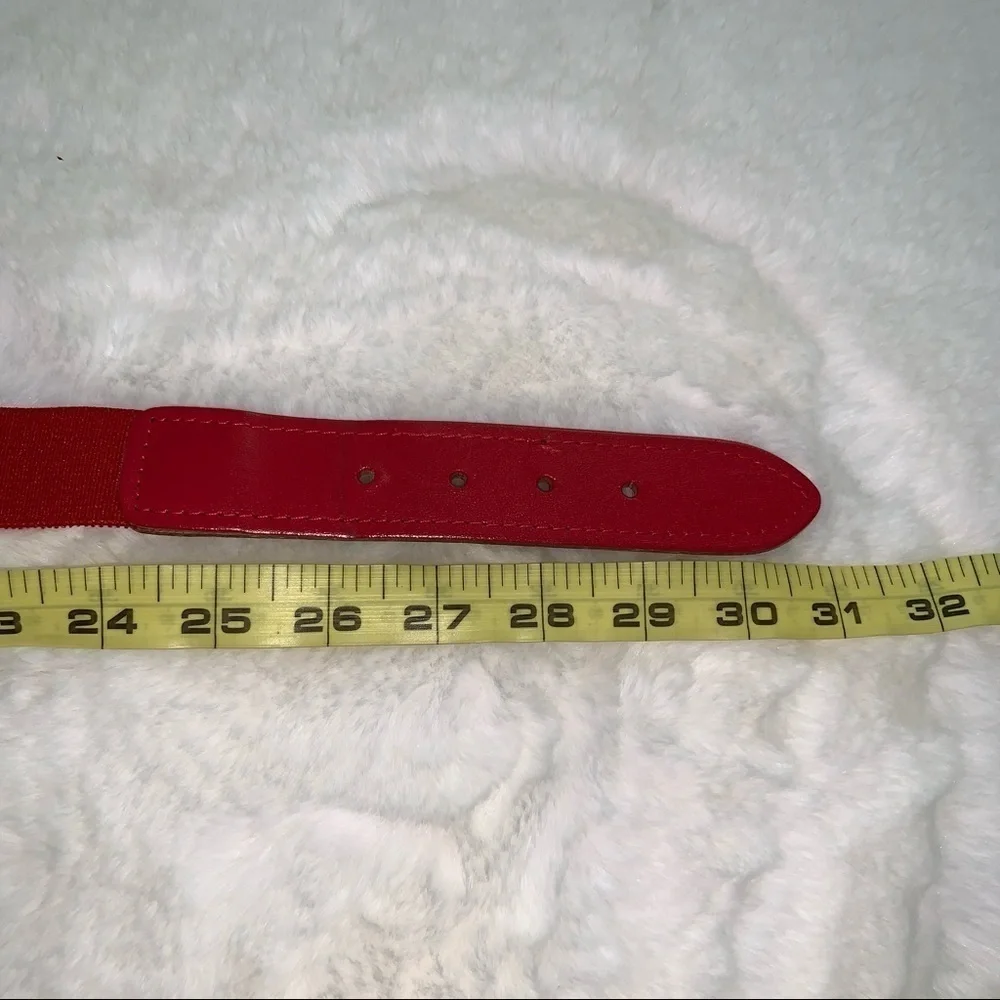 Twin City Baseball Belt, Red